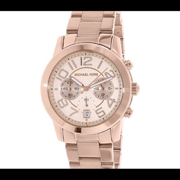 NWT - Michael Kors Rose Gold Watch - Picture 6 of 6